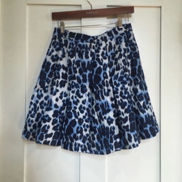 NEW DVF Diane von Furstenberg Gemma Skirt Cheetah - Picture 4 of 6